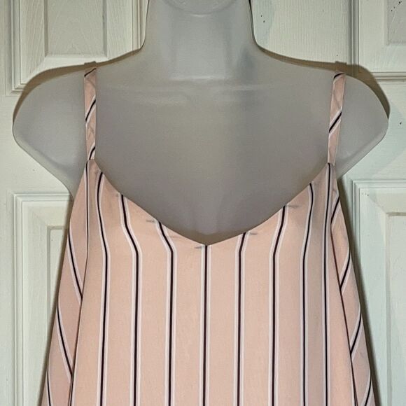 Torrid Blush Pink Layered Striped Cami Tank 1/1X - Picture 5 of 15